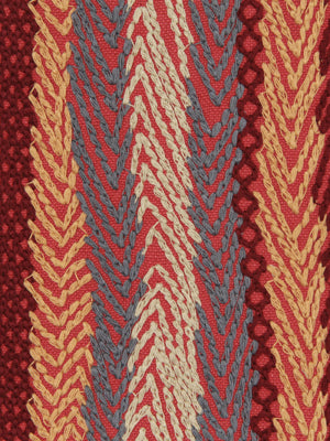 Zigzag Rows | Red Earth