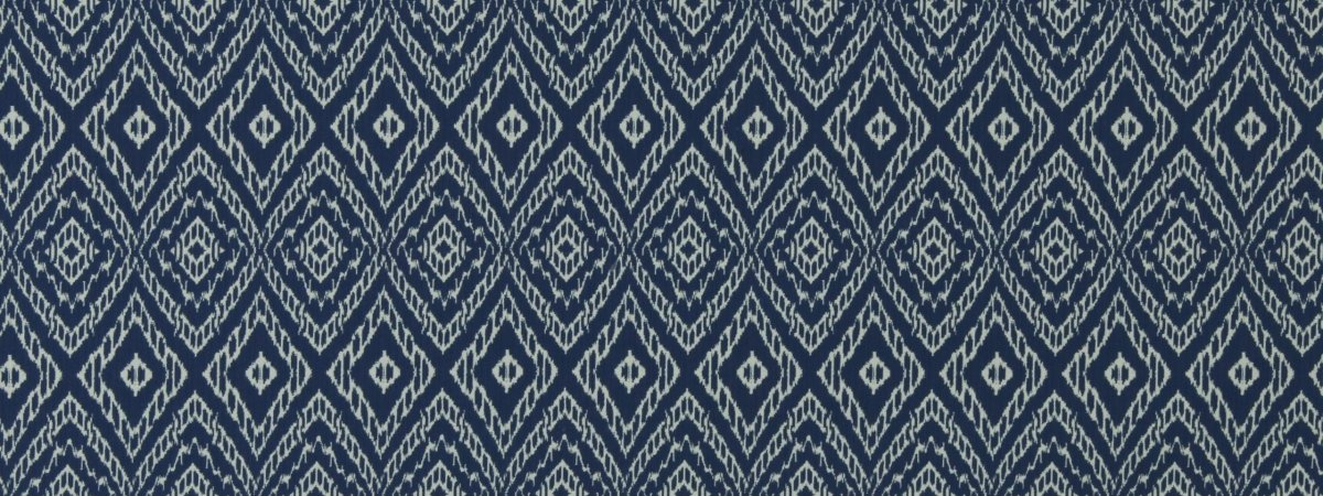STRIE IKAT | ULTRAMARINE - Upholstery - Fabric