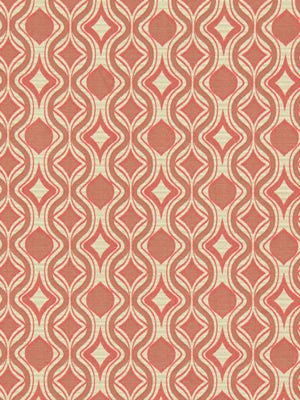 DIAMOND CURVE | TANGERINE - Upholstery - Fabric
