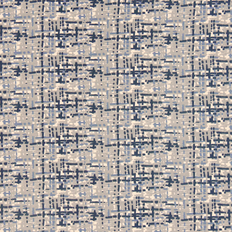 ABSTRACT PLAID | COBALT