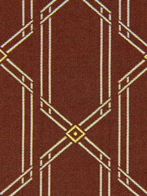 LUREX DIAMONDS | OXBLOOD - Upholstery - Fabric