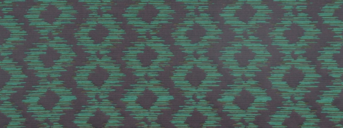 ABSTRACT IKAT | EMERALD - Upholstery - Fabric