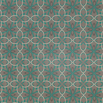 FOUR LEAF | EMERALD - Upholstery - Fabric