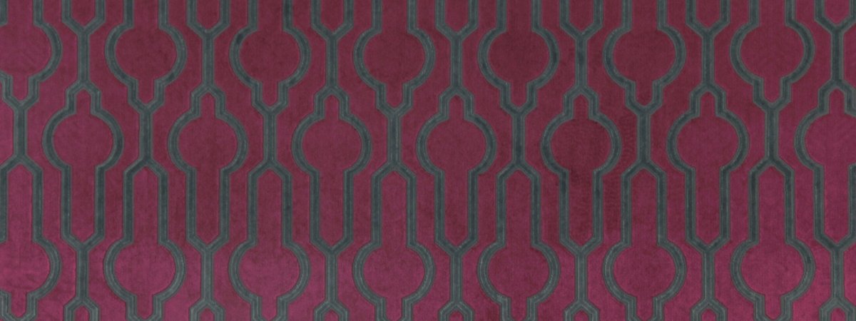 CIRCLE TRELLIS | OXBLOOD - Upholstery - Fabric