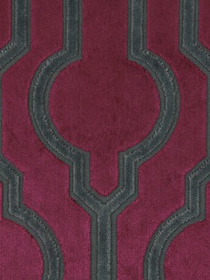CIRCLE TRELLIS | OXBLOOD - Upholstery - Fabric