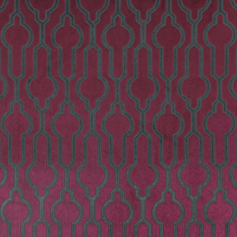 CIRCLE TRELLIS | OXBLOOD