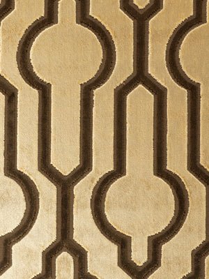 Circle Trellis | Mink - Upholstery - Fabric