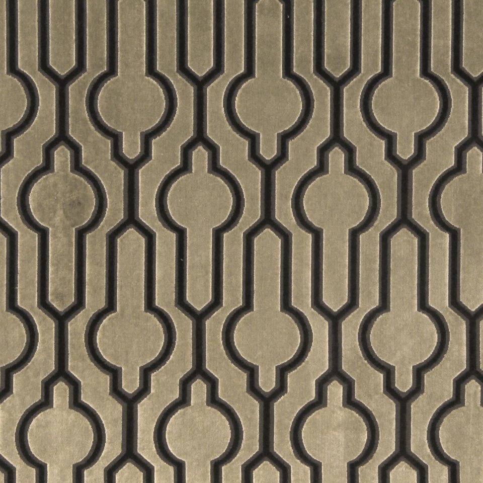 Circle Trellis | Mink - Upholstery - Fabric