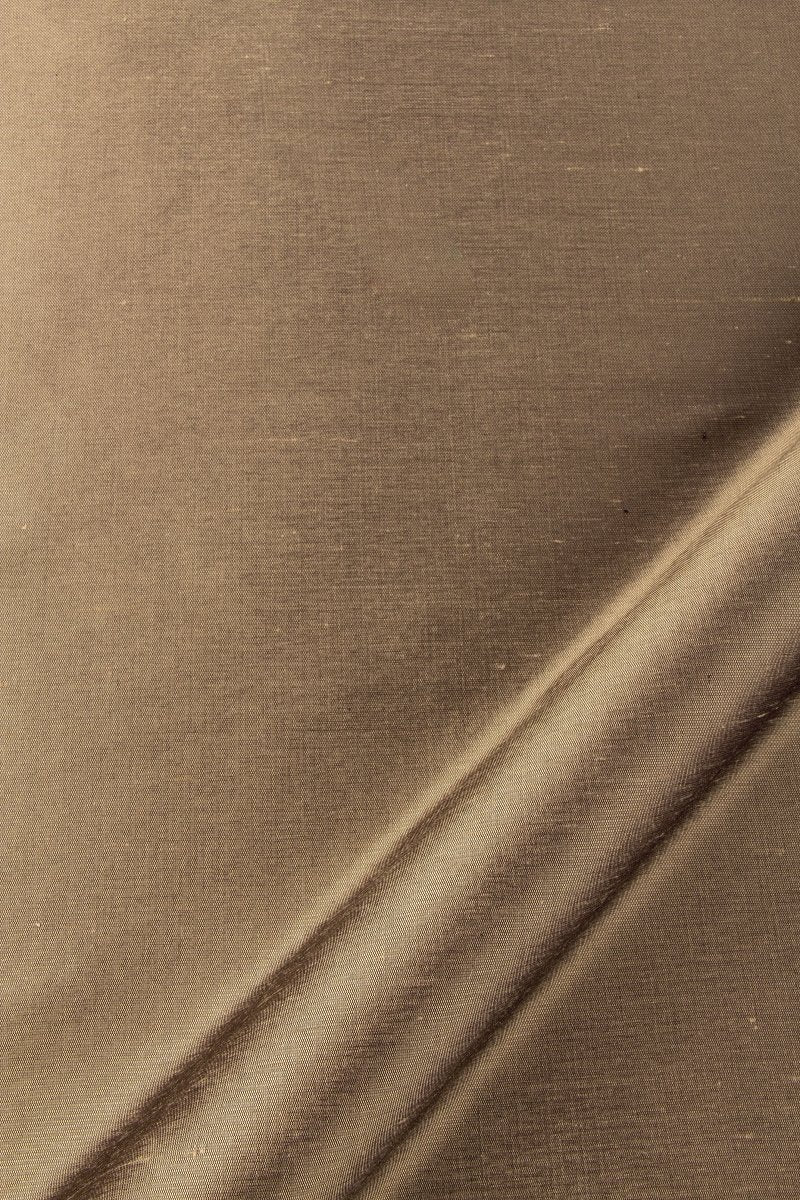 Mulberry Silk | Dark Cashmere - Drapery - Fabric
