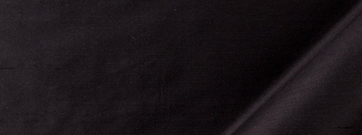 Mysore Silk | Black - Drapery - Fabric
