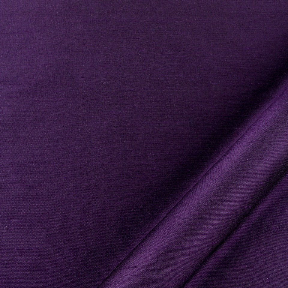 Mulberry Silk | Dark Purple - Drapery - Fabric