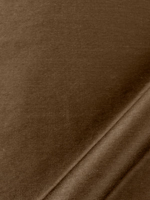 Mulberry Silk | Leather Brown - Drapery - Fabric