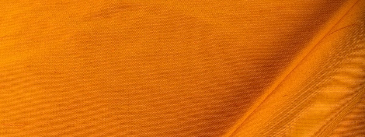 Mulberry Silk | Orange - Drapery - Fabric