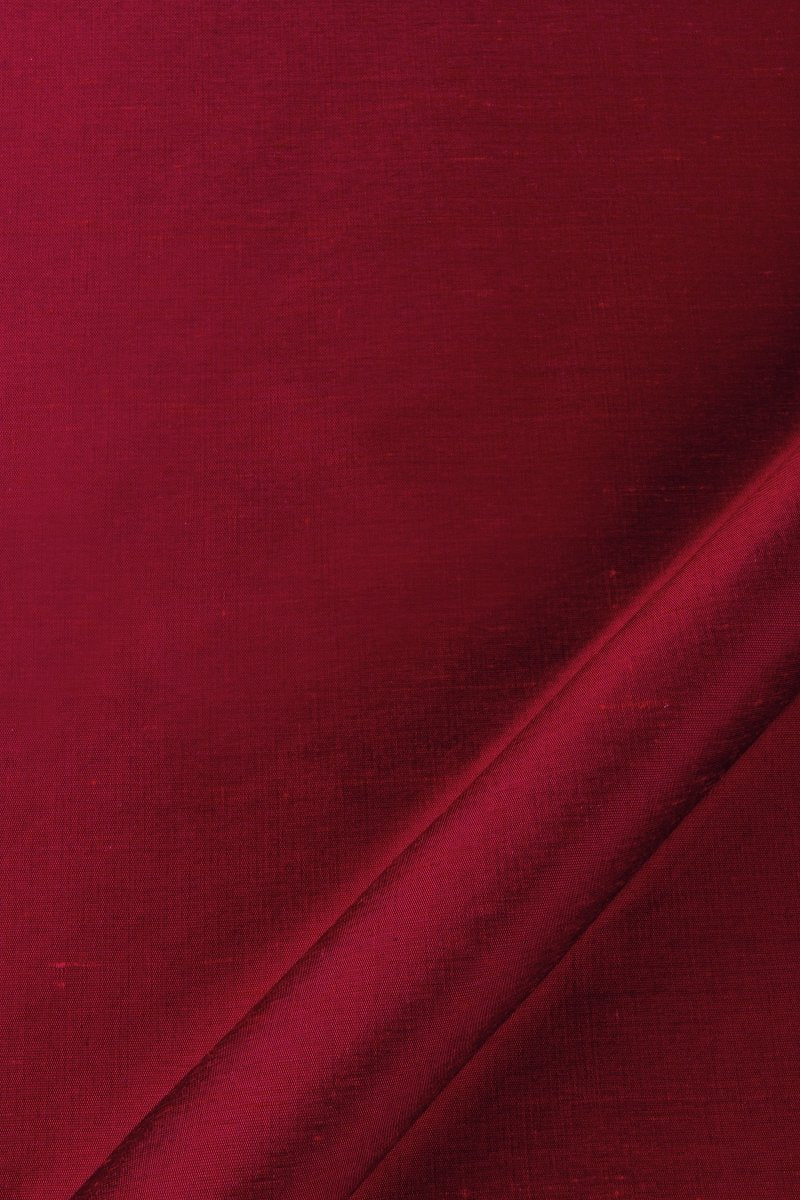 Mulberry Silk | Scarlet - Drapery - Fabric