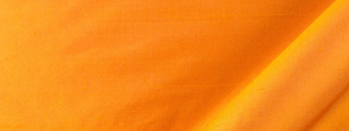 Mysore Silk | Orange - Drapery - Fabric