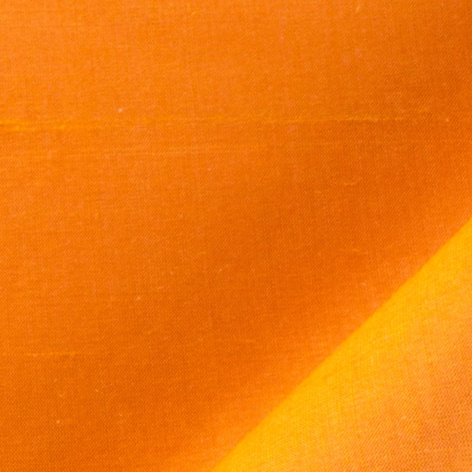 Mysore Silk | Orange - Drapery - Fabric