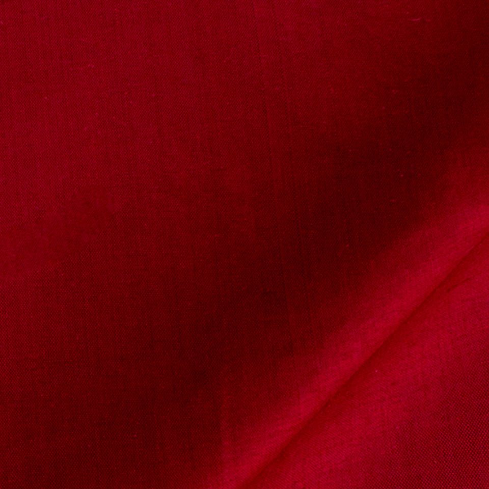 Mysore Silk | Tomato - Drapery - Fabric