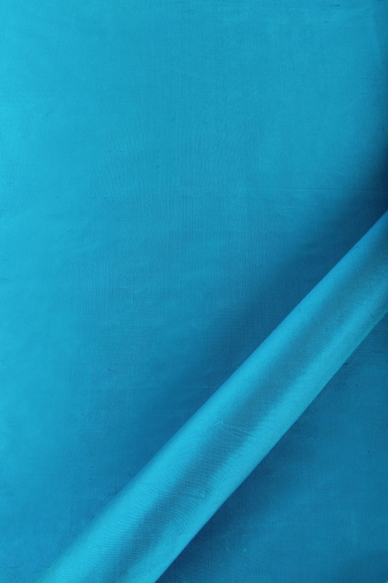 Mysore Silk | Turquoise - Drapery - Fabric