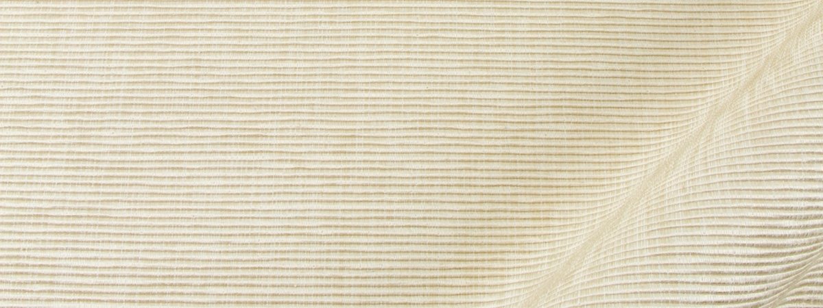 Pattu Ottoman | Ivory - Drapery - Fabric