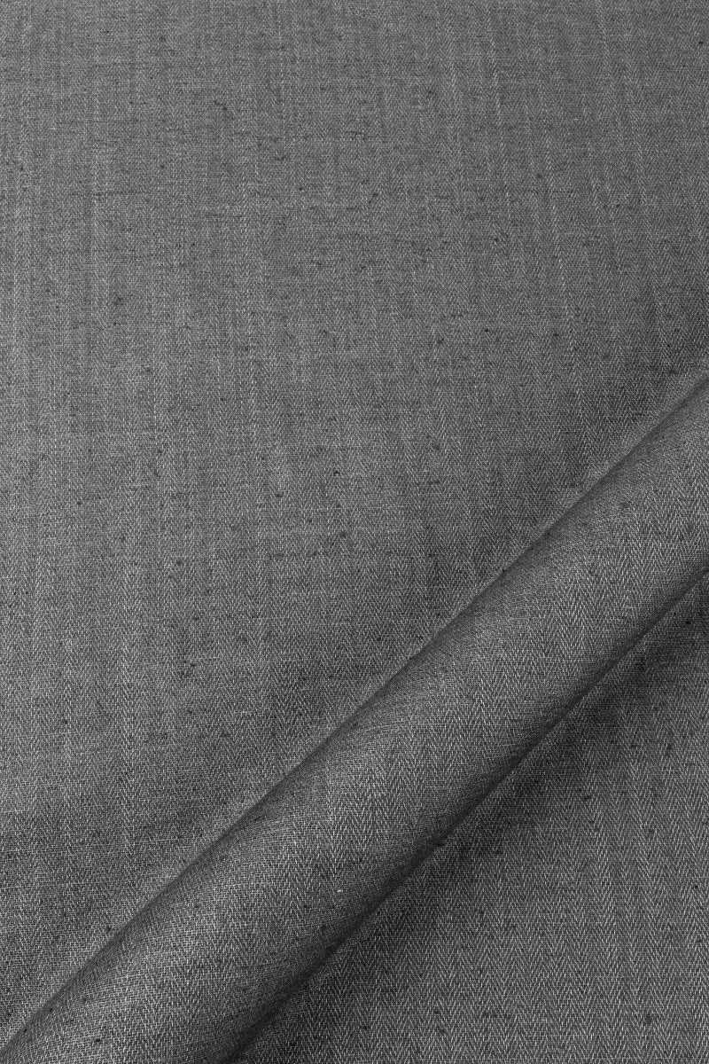 Tussah Silk | Coal - Drapery - Fabric