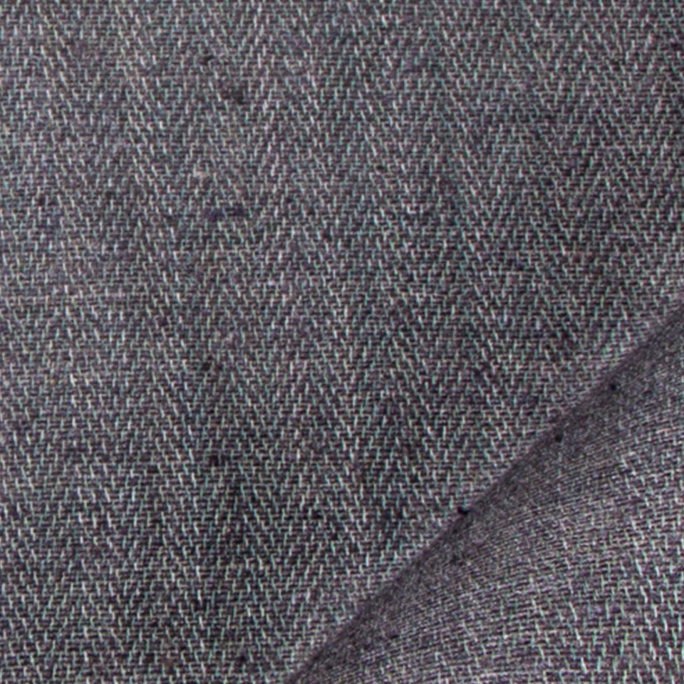 Tussah Silk | Coal - Drapery - Fabric