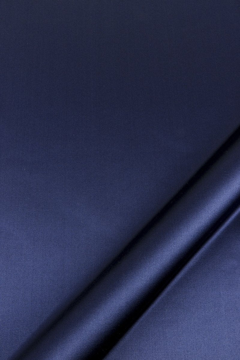 Prism Satin | Navy - Drapery - Fabric