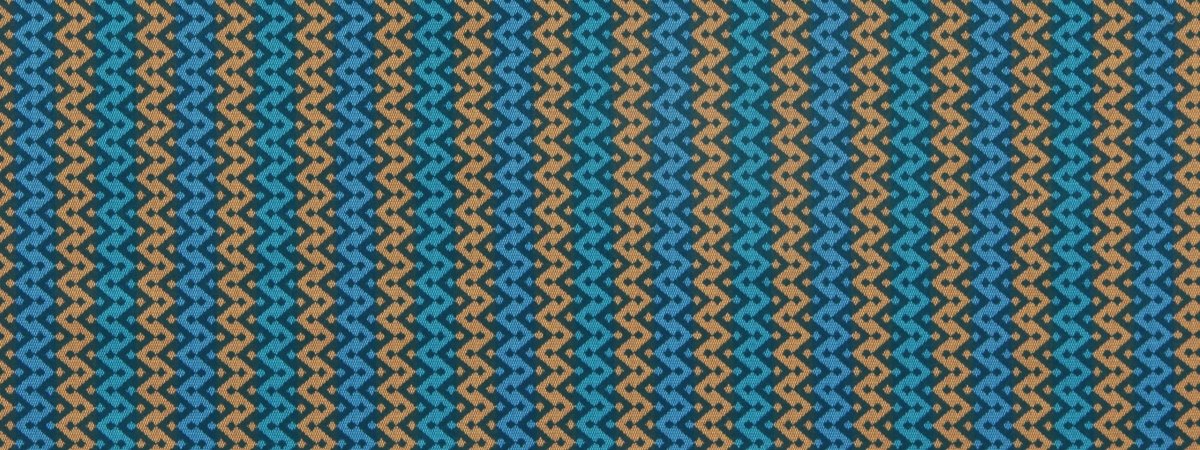 BACK AND FORTH | INDIGO - Upholstery - Fabric