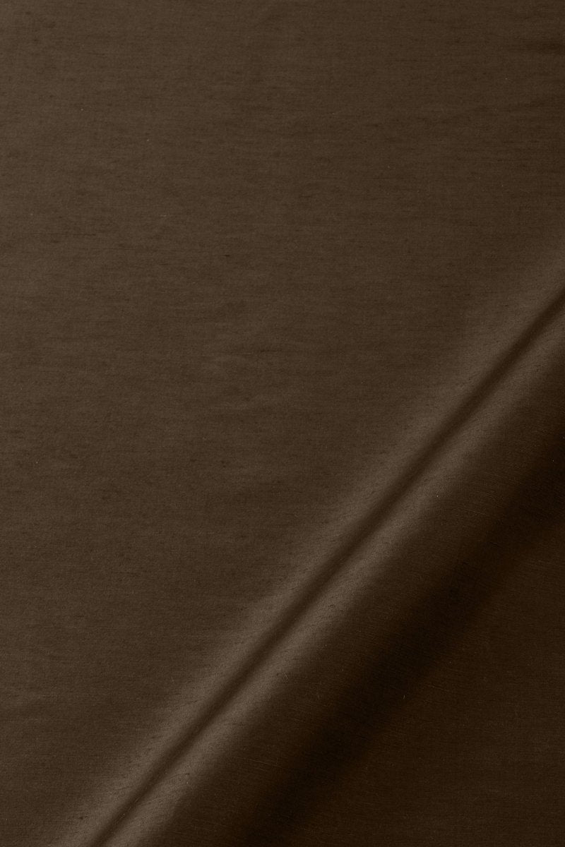 Garlyn Solid | Walnut - Drapery - Fabric