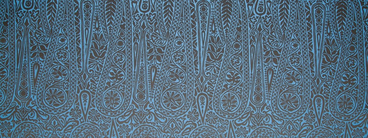 SATIN PAISLEY | MEDITERRANEAN - Upholstery - Fabric