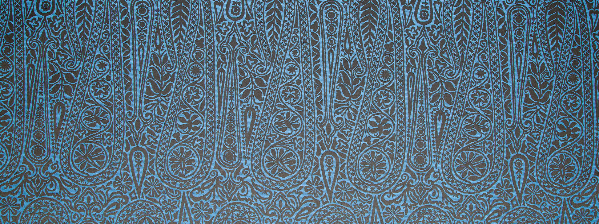 SATIN PAISLEY | MEDITERRANEAN