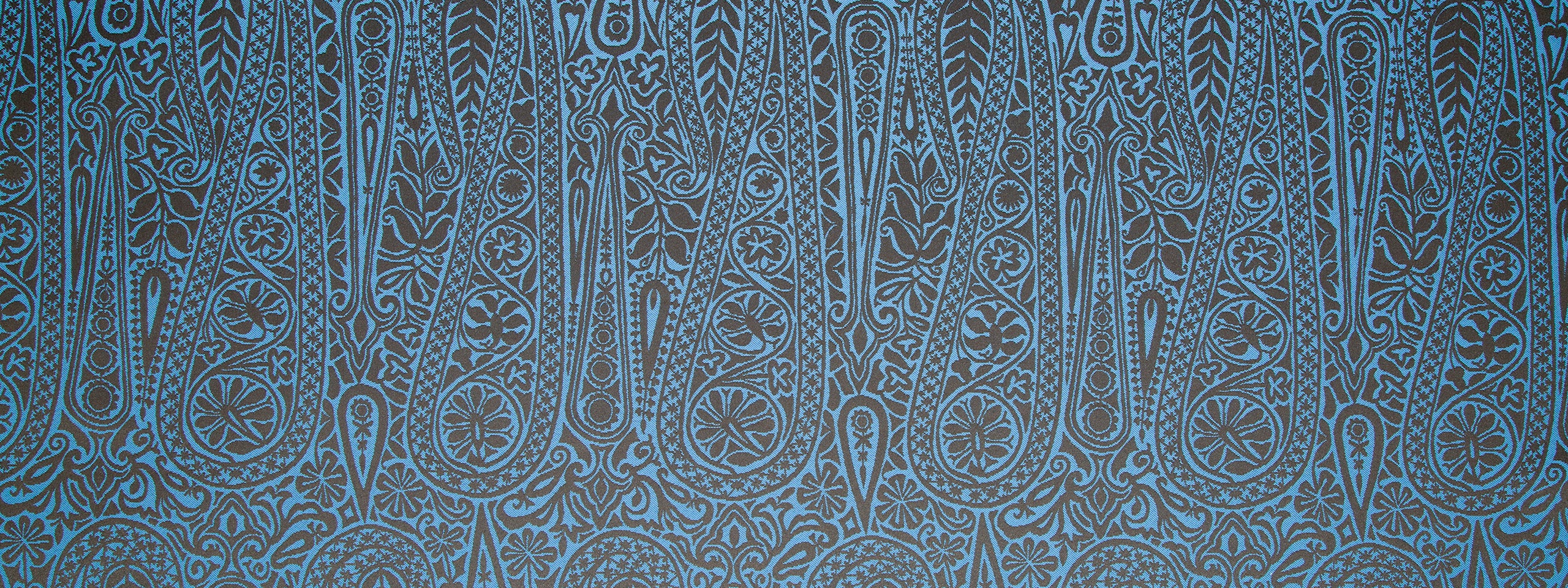 SATIN PAISLEY | MEDITERRANEAN