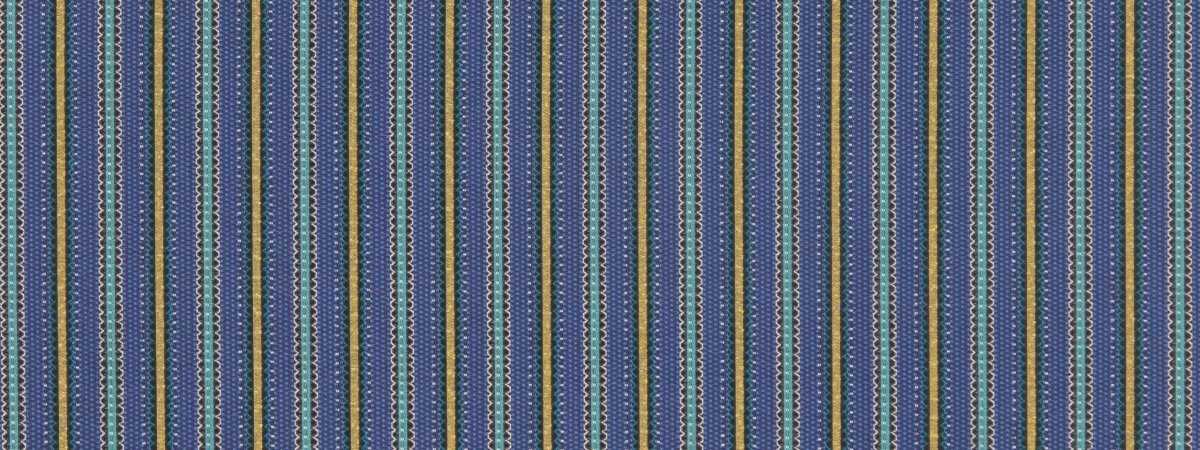 SCALLOP STRIPE | CERULEAN - Upholstery - Fabric