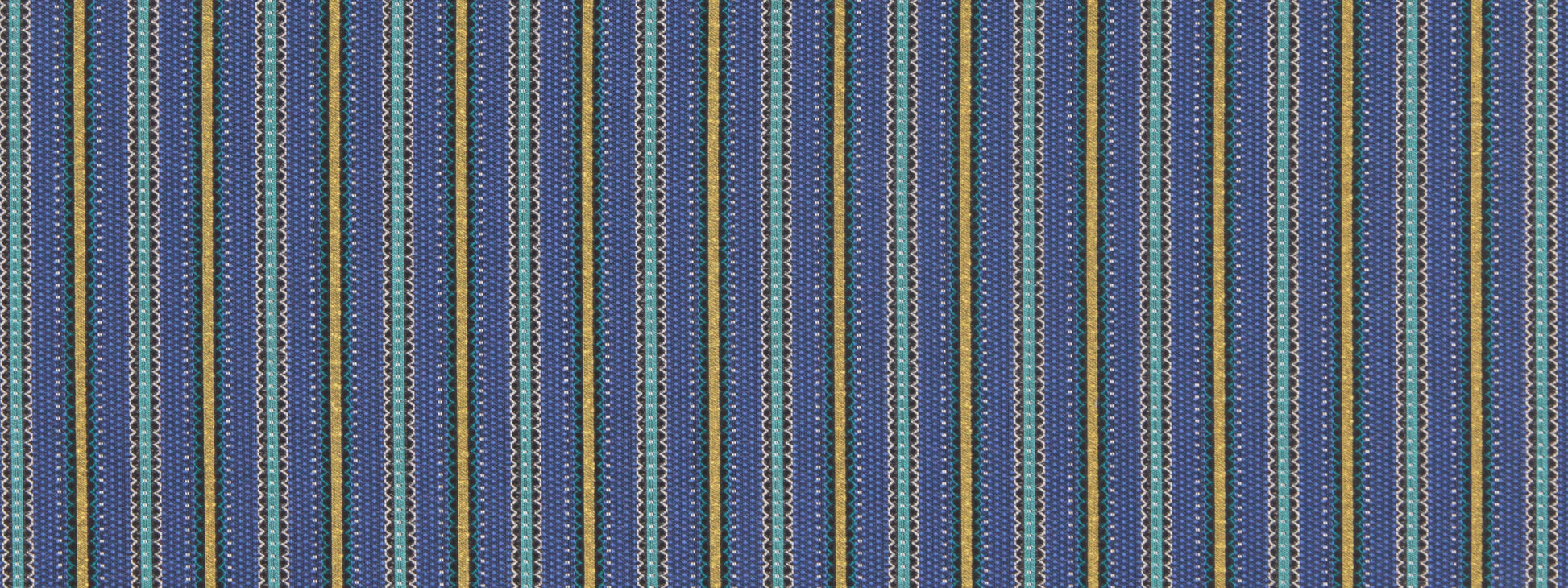 SCALLOP STRIPE | CERULEAN