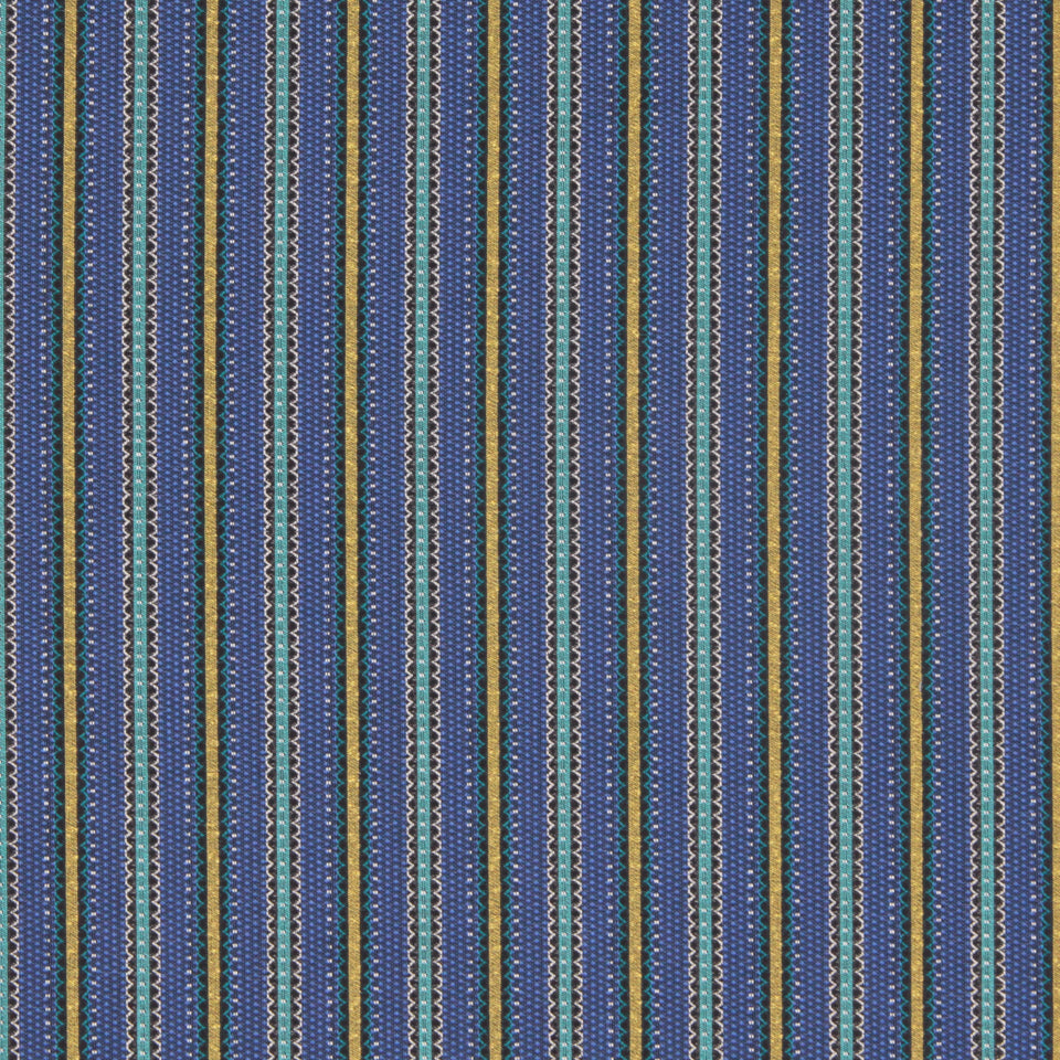 SCALLOP STRIPE | CERULEAN