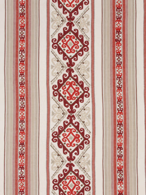Mela Stripe | Vermillion