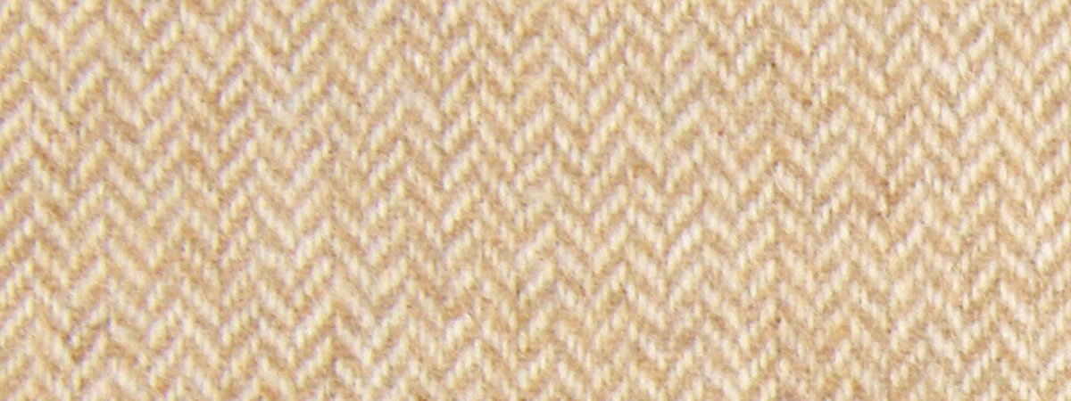 Wool Chevron | Straw - Upholstery - Fabric