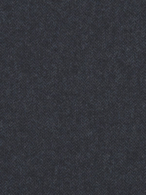 Wool Chevron | Navy Blazer
