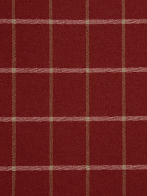 Helios Plaid | Classic Crimson