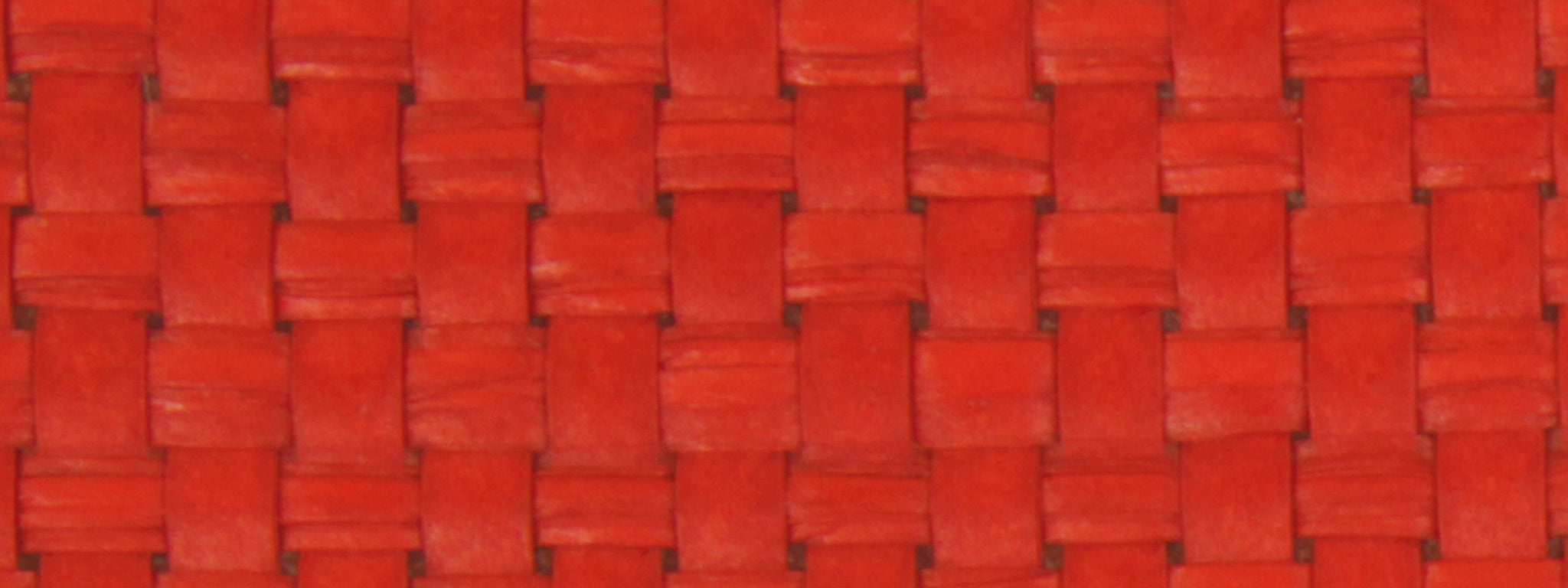 Raffia Path | Lacquer Red