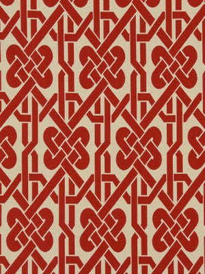 TWISTED KNOT | LACQUER RED - Upholstery - Fabric