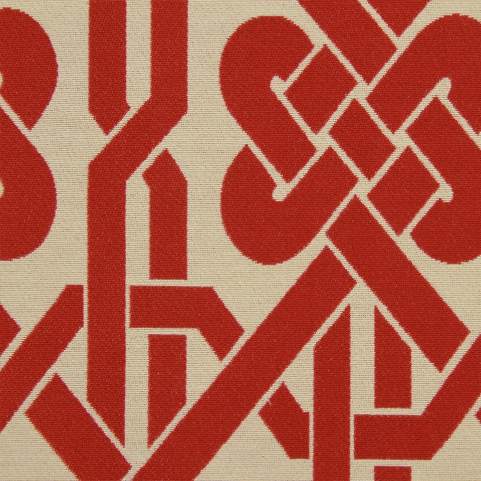 TWISTED KNOT | LACQUER RED - Upholstery - Fabric