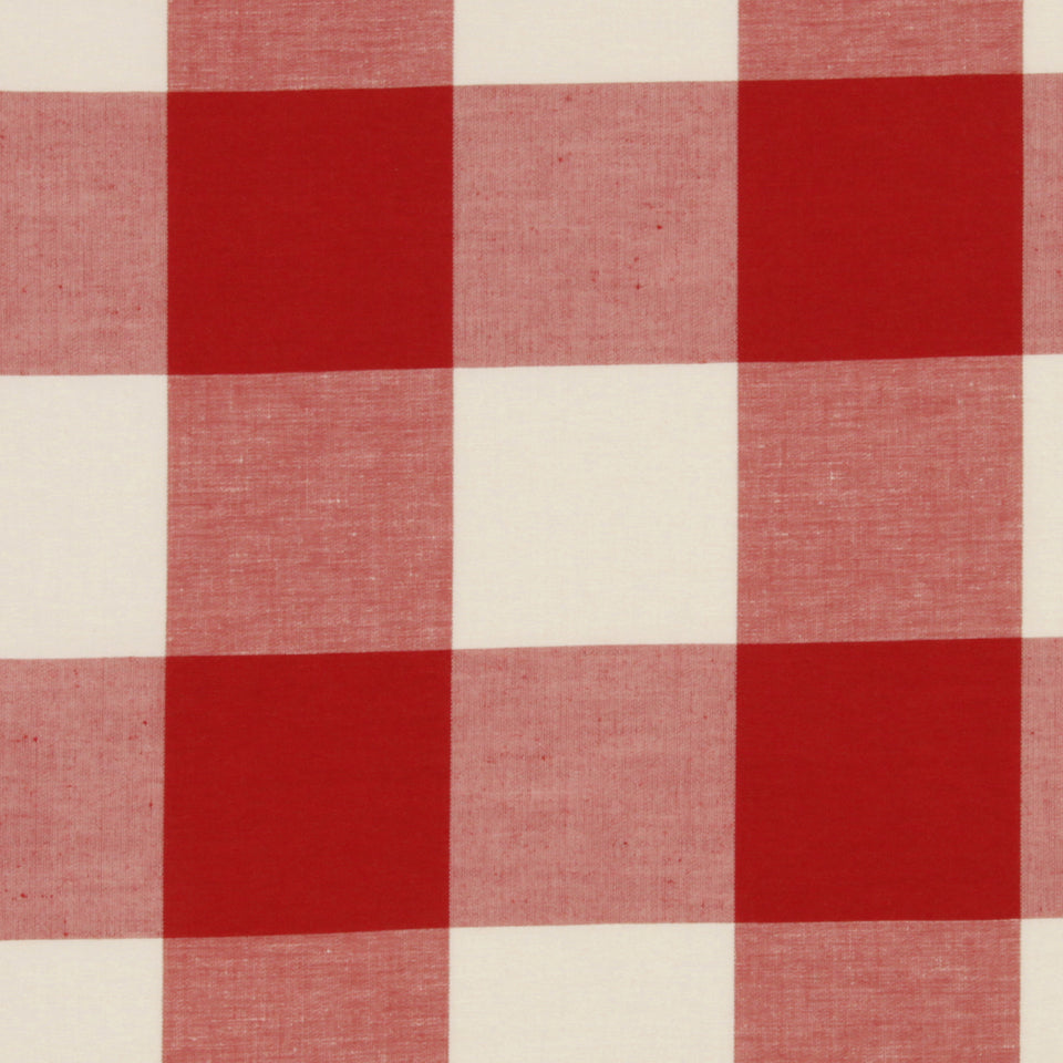 Checkered Out | Lacquer Red