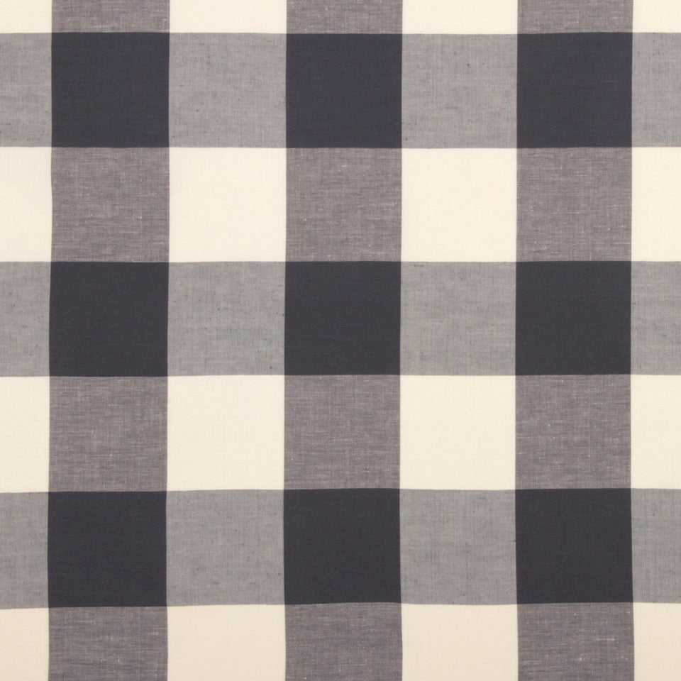 Checkered Out | Navy Blazer - Upholstery - Fabric