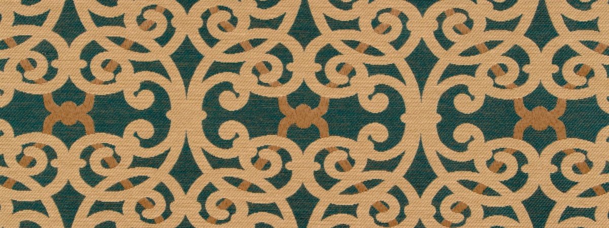 SCROLLED LINKS | MEDITERRANEAN - Upholstery - Fabric