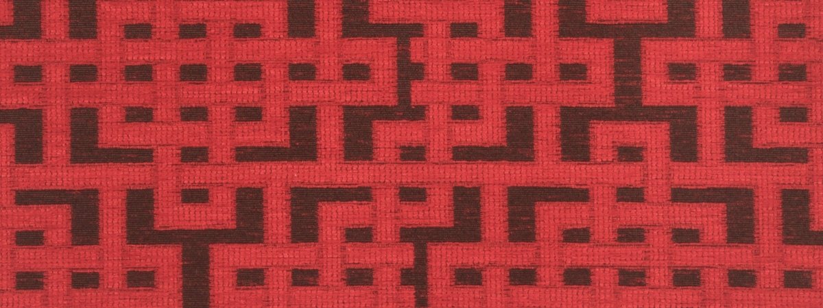 FRETWORK GRID | SPICE - Upholstery - Fabric