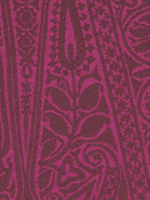 SATIN PAISLEY | RHUBARB - Upholstery - Fabric