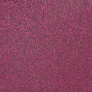 SATIN PAISLEY | RHUBARB - Upholstery - Fabric