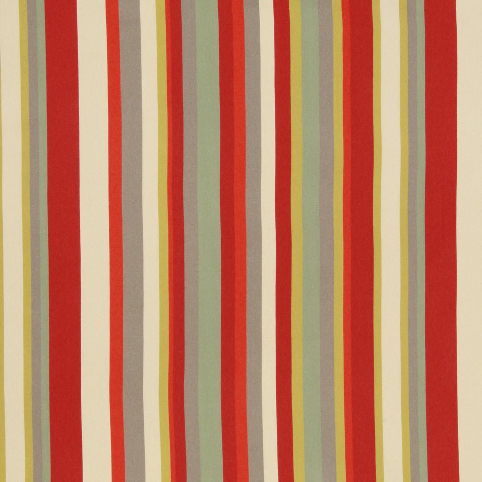 EOS STRIPE | LACQUER RED - Upholstery - Fabric