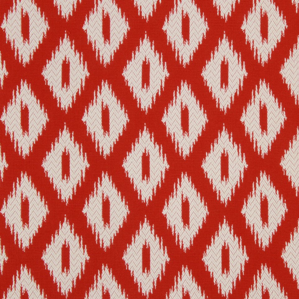 POINTED PEAKS | LACQUER RED - Upholstery - Fabric