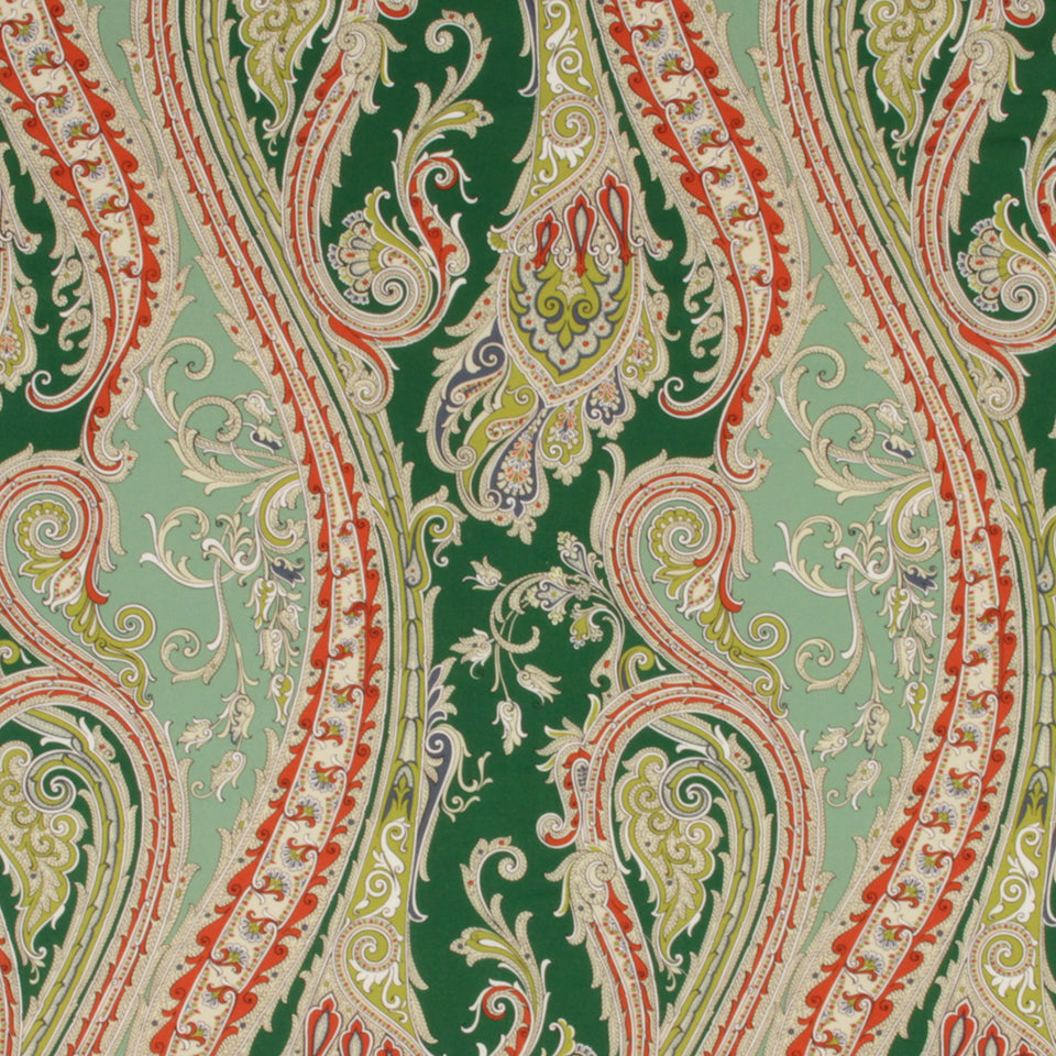 Fun Paisley | Billiard Green
